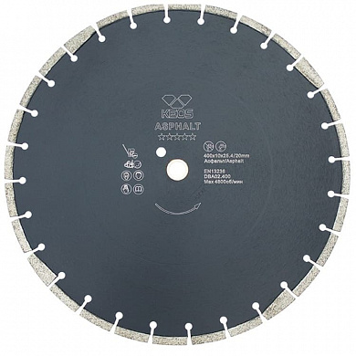 Алмазный диск Keos Standart (асфальт) Ø400 мм DBA02.400S