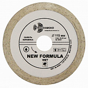 Алмазный диск Trio Diamond Сплошной (Wet) New Formula Ø115 мм W401