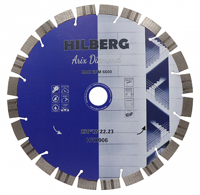 Алмазный диск Hilberg Arix Diamond Ø230 мм HRX906